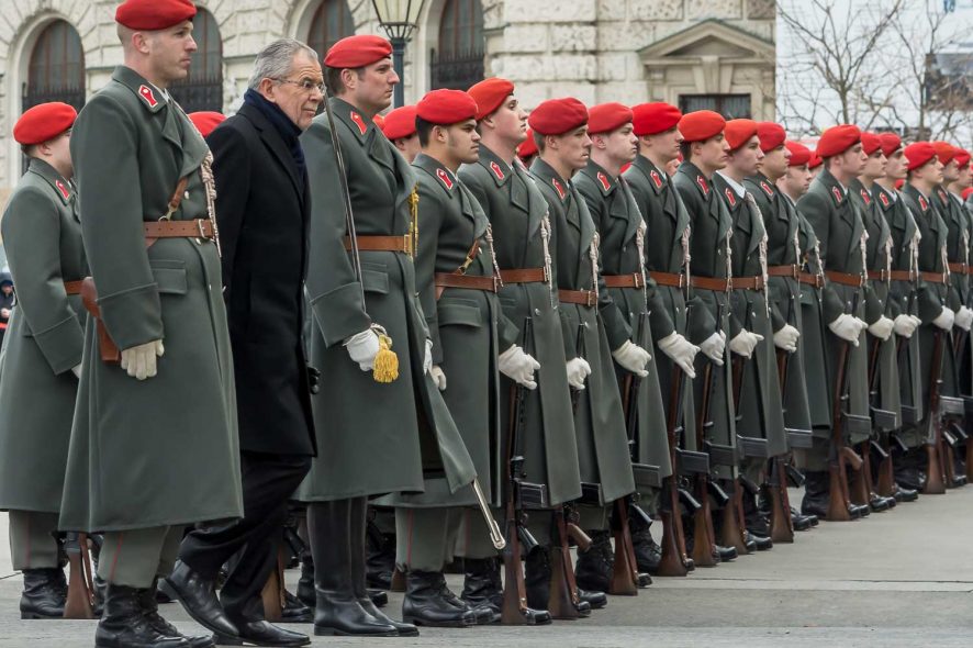 TME - Angelobung Hrn. Bundespräsidenten Alexander van der Bellen - Wien 2017